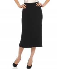 Create a sophisticated suit with Jones New York's slightly flared petite skirt and coordinating blazer. (Clearance) Create a sophisticated suit with Jones New York's slightly flared petite skirt and coordinating blazer. (Clearance)