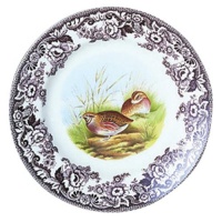 Spode Woodland Quail Salad Plate Spode Woodland Quail Salad Plate
