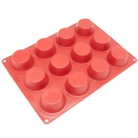 Freshware 12-Cavity Silicone Muffin Pan Freshware 12-Cavity Silicone Muffin Pan