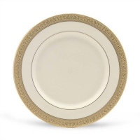 Lenox Westchester Gold Banded Ivory China Salad Plate