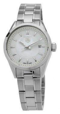 TAG Heuer Women's WV1415BA0793 Carrera Mother-Of-Pearl Dial Watch TAG Heuer Women's WV1415BA0793 Carrera Mother-Of-Pearl Dial Watch