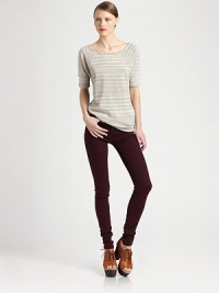 Soft, stretch-denim skinnies pair perfectly with airy blouses or fitted tees. THE FITMedium rise, about 8Inseam, about 33THE DETAILSZip flyFive-pocket style70% tencel/28% cotton/2% elastaneMachine washImportedModel shown is 5'9 (175cm) wearing US size 2. Soft, stretch-denim skinnies pair perfectly with airy blouses or fitted tees. THE FITMedium rise, about 8Inseam, about 33THE DETAILSZip flyFive-pocket style70% tencel/28% cotton/2% elastaneMachine washImportedModel shown is 5'9 (175cm) wearing US size 2.