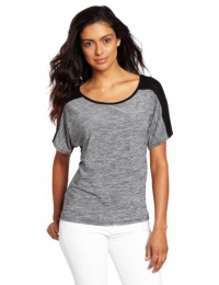 AGB Women's Short Sleeve Spacedye Top AGB Women's Short Sleeve Spacedye Top