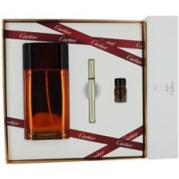 MUST DE CARTIER by Cartier SET-EDT SPRAY 3.3 OZ & EDT REFILL .08 OZ MINI & REFILLABLE PREFUMABLE PEN for WOMEN MUST DE CARTIER by Cartier SET-EDT SPRAY 3.3 OZ & EDT REFILL .08 OZ MINI & REFILLABLE PREFUMABLE PEN for WOMEN