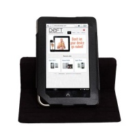 Deft Dante 360: Rotating Black Nook Tablet Case / Nook Color Case (One-Piece Folio Nook Tablet Cover Multi-angle Vertical and Horizontal Stand) Deft Dante 360: Rotating Black Nook Tablet Case / Nook Color Case (One-Piece Folio Nook Tablet Cover Multi-angle Vertical and Horizontal Stand)