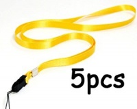 COSMOS ® 5 pcs Yellow Long Neck Strap Band Lanyard (36 inch full round length)For Camera Cell phone ipod mp3 mp4 PSP Wiimote ID card badge and other Electronic Devices + Cosmos cable tie COSMOS ® 5 pcs Yellow Long Neck Strap Band Lanyard (36 inch full round length)For Camera Cell phone ipod mp3 mp4 PSP Wiimote ID card badge and other Electronic Devices + Cosmos cable tie