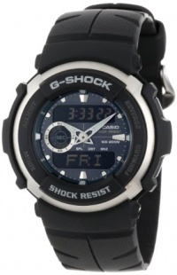 Casio Men's G300-3AV G-Shock Ana-Digi Black Street Rider Watch