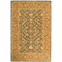 Safavieh Anatolia Collection AN549B Handmade Blue and Brown Hand-Spun Wool Round Area Rug, 6-Feet Safavieh Anatolia Collection AN549B Handmade Blue and Brown Hand-Spun Wool Round Area Rug, 6-Feet