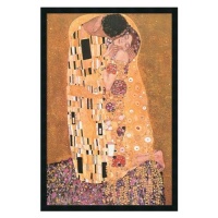The Kiss (Le Baiser / Il Baccio), 1907 Framed Print by Gustav Klimt The Kiss (Le Baiser / Il Baccio), 1907 Framed Print by Gustav Klimt