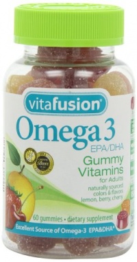 Vitafusion Omega-3, 60 gummies Bottle (Pack of 3) Vitafusion Omega-3, 60 gummies Bottle (Pack of 3)