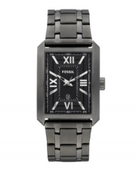 Dabble on the dark side with this mysterious Franklin collection watch by Fossil. Dabble on the dark side with this mysterious Franklin collection watch by Fossil.