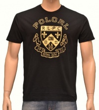 Polo Ralph Lauren Men's RLPC Crest Shirt-Black Polo Ralph Lauren Men's RLPC Crest Shirt-Black