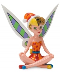 Fans of Disney will love this new take on classic characters as Tinkerbell gets a holiday makeover with the iconic designs of acclaimed Brazilian artist Romero Britto. Fans of Disney will love this new take on classic characters as Tinkerbell gets a holiday makeover with the iconic designs of acclaimed Brazilian artist Romero Britto.
