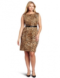 Calvin Klein Women's Plus-Size Wmn Printed Seamed Dress