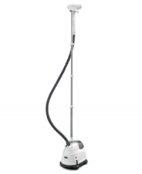 Forget the iron-with a 45 second heat up, this commercial garment steamer is ready almost instantly so you can just hang, blast and breathe fresh life into any wrinkly mess five times faster than when you used an iron. 2-year warranty. Model PS-250. Forget the iron-with a 45 second heat up, this commercial garment steamer is ready almost instantly so you can just hang, blast and breathe fresh life into any wrinkly mess five times faster than when you used an iron. 2-year warranty. Model PS-250.