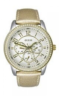 Guess U0093L2 white multi-function dial interchangeable leather strap women watch NEW Guess U0093L2 white multi-function dial interchangeable leather strap women watch NEW