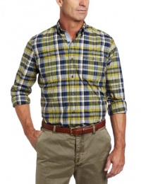 Nautica Men's Madras Plaid Long Sleeve Shirt Nautica Men's Madras Plaid Long Sleeve Shirt
