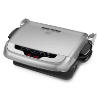 George Foreman GRP4EP Platinum Evolve Grill with 2 Grill Plates, 1 Deep-Dish Bake Pan and 1 Mini Burger Insert George Foreman GRP4EP Platinum Evolve Grill with 2 Grill Plates, 1 Deep-Dish Bake Pan and 1 Mini Burger Insert