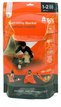 Adventure Medical Kits Survive Outdoors Longer Sport Utility Blanket, 6.9 Ounce Adventure Medical Kits Survive Outdoors Longer Sport Utility Blanket, 6.9 Ounce