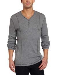 Marc Ecko Cut & Sew Men's Rib Henley Shirt Marc Ecko Cut & Sew Men's Rib Henley Shirt