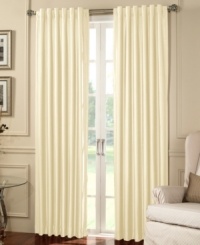 Uptown world. The Chelsea window panel presents a sleek, modern finish to any room. Offering room-darkening efficiency, this panel provides privacy without sacrificing on style. Uptown world. The Chelsea window panel presents a sleek, modern finish to any room. Offering room-darkening efficiency, this panel provides privacy without sacrificing on style.