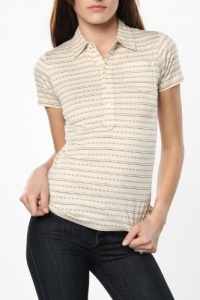 Ralph Lauren Womens Cream Short Sleeve Knit Top in Small Ralph Lauren Womens Cream Short Sleeve Knit Top in Small