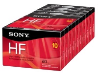 Sony 10C60HFL 60-Minute HF Cassette Recorders - 10 Brick Sony 10C60HFL 60-Minute HF Cassette Recorders - 10 Brick