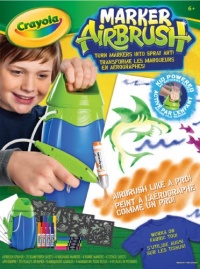 Crayola Marker Airbrush Set Crayola Marker Airbrush Set