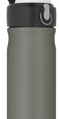 Thermos Nissan 16-Ounce Stainless Steel Backpack Bottle, Smoke Color Thermos Nissan 16-Ounce Stainless Steel Backpack Bottle, Smoke Color