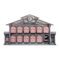Gifts & Decor Pewter School House Schoolhouse History Photo Frame Gifts & Decor Pewter School House Schoolhouse History Photo Frame