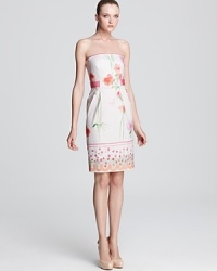 Philosophy di Alberta Ferretti Dress - Printed Strapless Philosophy di Alberta Ferretti Dress - Printed Strapless