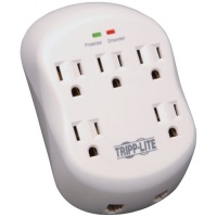 TRIPP LITE SK5TEL-0 Surge Protector Wallmount Direct Plug in 5 Outlet RJ11 1080 Joule TRIPP LITE SK5TEL-0 Surge Protector Wallmount Direct Plug in 5 Outlet RJ11 1080 Joule