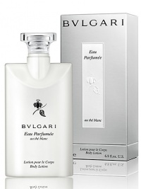 Reassuring, comforting and intimate, it is a luxuriously elegant expression of sensory pleasure. A lightweight emulsion, perfumed with Eau Parfumée au Thé Blanc fragrance gives a feeling of well-being. Apply with a light massage to leave skin soft and velvety to the touch. A delicate emollient effect makes it perfect for use every day. Top note: Artemesia. Heart note: White Tea. Base note: Musk. 6.8 oz. 