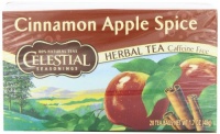 Celestial Seasonings Herb Tea, Cinnamon Apple Spice, 20-Count Tea Bags (Pack of 6) Celestial Seasonings Herb Tea, Cinnamon Apple Spice, 20-Count Tea Bags (Pack of 6)