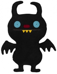UglyDoll Little Ugly Plush Doll, Ninja Batty Shogun UglyDoll Little Ugly Plush Doll, Ninja Batty Shogun