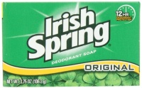 Irish Spring Bath Bar Soap, Original, 3.75 oz. Bars, 12-Count