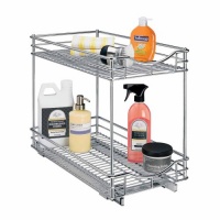 Lynk Professional 441121 11-by-21-by-17-Inch Roll-Out Chrome Double Drawer Lynk Professional 441121 11-by-21-by-17-Inch Roll-Out Chrome Double Drawer