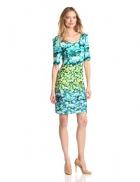 Gabby Skye Women's Mirror Print Dress Gabby Skye Women's Mirror Print Dress