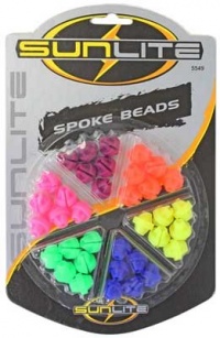 Sunlite Bicycle Spoke Beads, Set of 36 Sunlite Bicycle Spoke Beads, Set of 36
