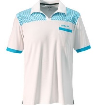adidas Mens FP Checker Print Pocket Polo adidas Mens FP Checker Print Pocket Polo