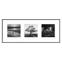 Fiat Lux: Trilogy Framed Wall Art by Ansel Adams - 36.01W x 14.01H in. Fiat Lux: Trilogy Framed Wall Art by Ansel Adams - 36.01W x 14.01H in.