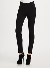 Flattering stretch jersey, tailored in a sleek, slim-fitting silhouette.Asymmetrical seamingInseam, about 2884% viscose/11% nylon/5% elastaneDry cleanImported of Italian fabricModel shown is 5'11 (180cm) wearing US size Small.OUR FIT MODEL RECOMMENDS ordering true size. Flattering stretch jersey, tailored in a sleek, slim-fitting silhouette.Asymmetrical seamingInseam, about 2884% viscose/11% nylon/5% elastaneDry cleanImported of Italian fabricModel shown is 5'11 (180cm) wearing US size Small.OUR FIT MODEL RECOMMENDS ordering true size.