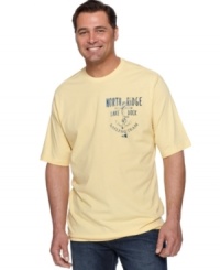Go casual for the weekend. Just add jeans to this casual Izod big and tall tee and your look is set. Go casual for the weekend. Just add jeans to this casual Izod big and tall tee and your look is set.