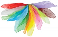 West Music 27 Hemmed Square Movement Scarves Set West Music 27 Hemmed Square Movement Scarves Set