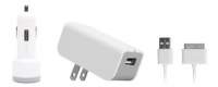 Griffin PowerDuo Home/Car Charger for iPod and iPhone (White) Griffin PowerDuo Home/Car Charger for iPod and iPhone (White)