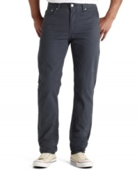 These slimmed-down Levi's 508 brushed twill jeans have streetwise styling right down to your favorite pair of kicks. These slimmed-down Levi's 508 brushed twill jeans have streetwise styling right down to your favorite pair of kicks.