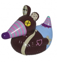 Deglingos Ducky Bath Toy, Ratos the Rat Deglingos Ducky Bath Toy, Ratos the Rat