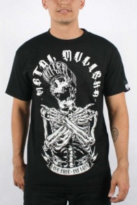 Metal Mulisha Men's Remains Short Sleeve Tee Metal Mulisha Men's Remains Short Sleeve Tee