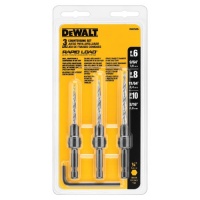DEWALT DW2535 3 Piece #6, #8, and #10 Countersink Assortment DEWALT DW2535 3 Piece #6, #8, and #10 Countersink Assortment
