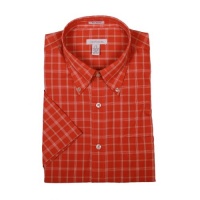 Van Heusen Mens Short-Sleeve Oxford Button-Down Shirt Van Heusen Mens Short-Sleeve Oxford Button-Down Shirt